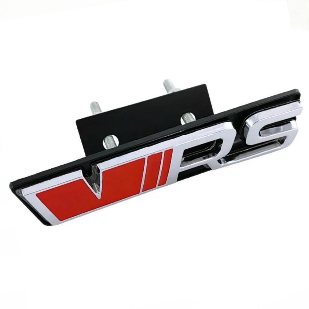 Car Front Grille Badge Side Fender Rear Trunk Emblem Logo Sticker Decal