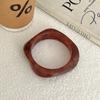 Europe American Style Irregular Wide Bracelet Bohemian Retro  Hand Ring Acrylic Bangle  Gift
