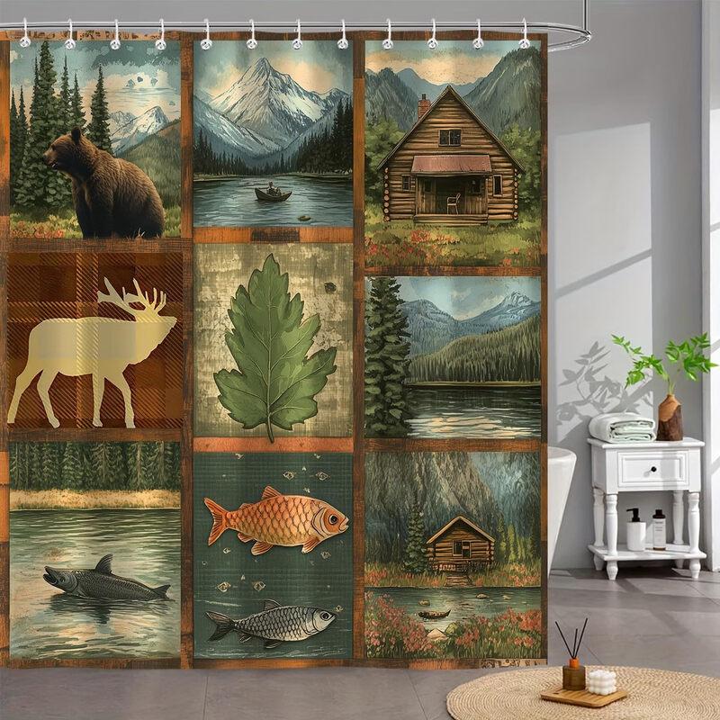 

Cartoon Shower Curtain
