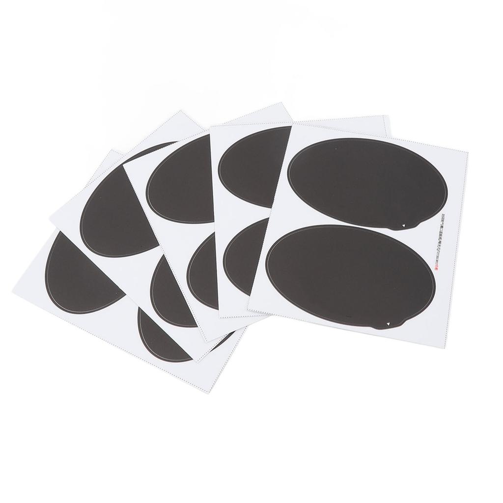 5 Pairs Bike Tire Valve Cover Sticker Professional Matte Sealing Wheel Tire Sticker for Road Mountain Bike Accessories