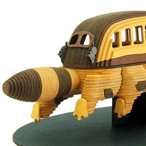 Sankei Miniature Art Kit Studio Ghibli Series My Neighbor Totoro Cat Bus Non-Scale Paper Craft MK07-23