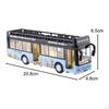 City Bus Model Toy Car for Kids Boys Girls - Pull Back Action