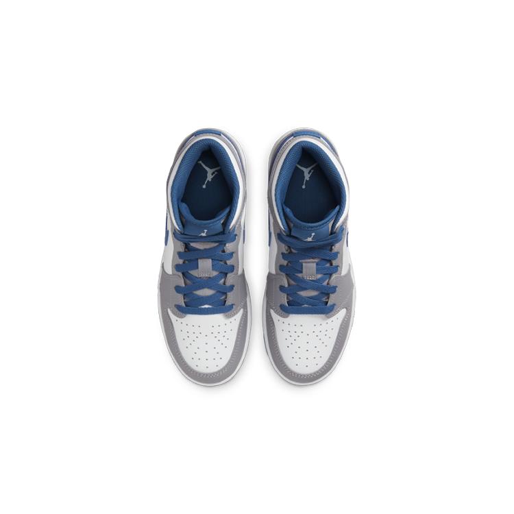 Jordan 1 Mid True Blue Cement GS DQ8423-014