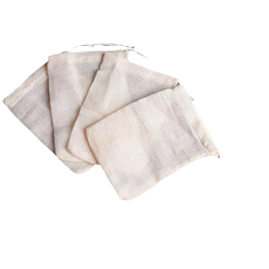 Cotton Cloth Bags: Decoction, Seasoning, Stewed Food, Filter, and Tea Bags