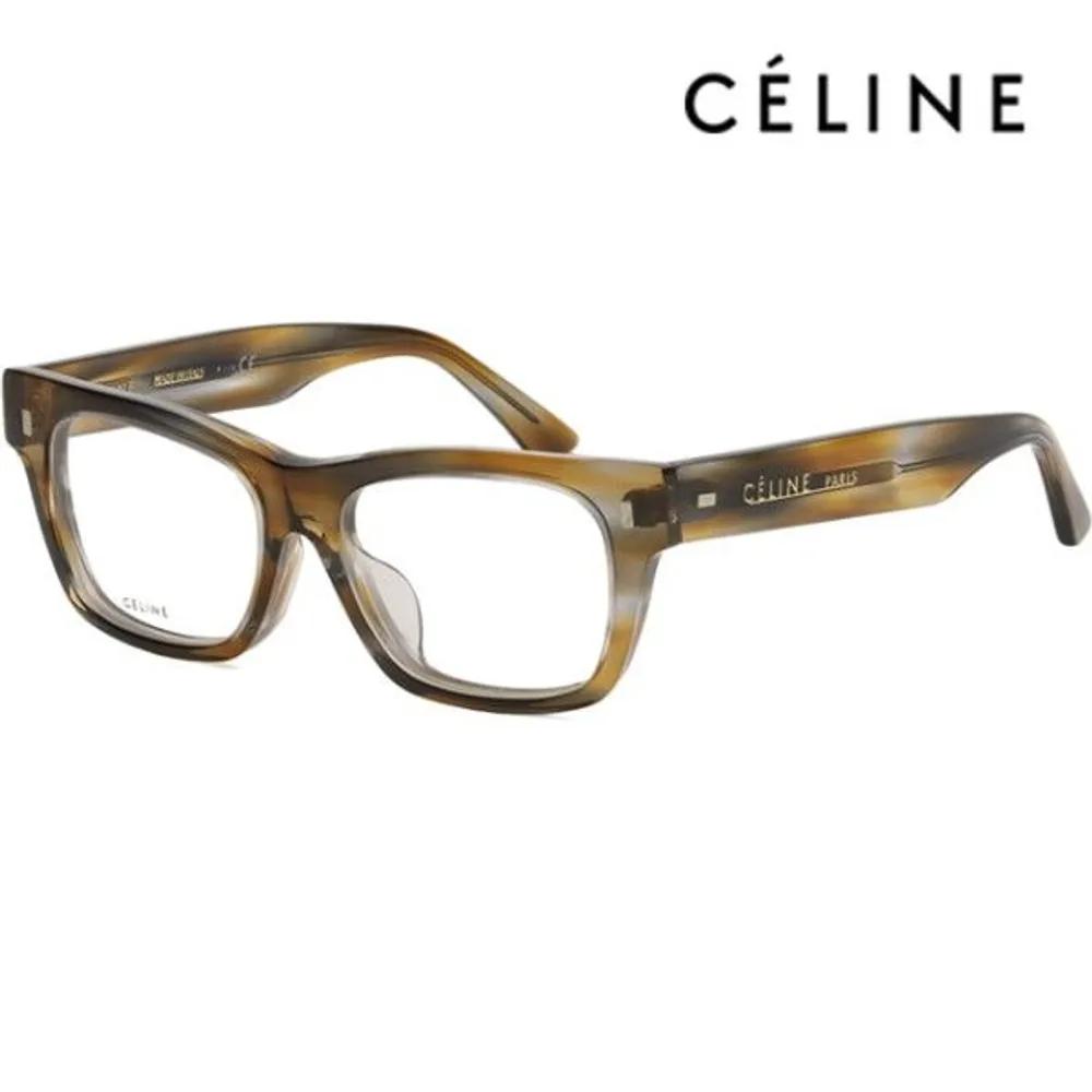 

[Celine] Eyeglass Frames CL50011F 055 Transparent Leopard Print Horn-rimmed Fashion Daily
