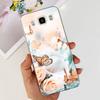 For Samsung Galaxy J5 2016 J7 2016 Phone Case Smiling Astronaut Painting Clear Housing On Samsung J7 2016 J 5 7 Galaxy Bumper