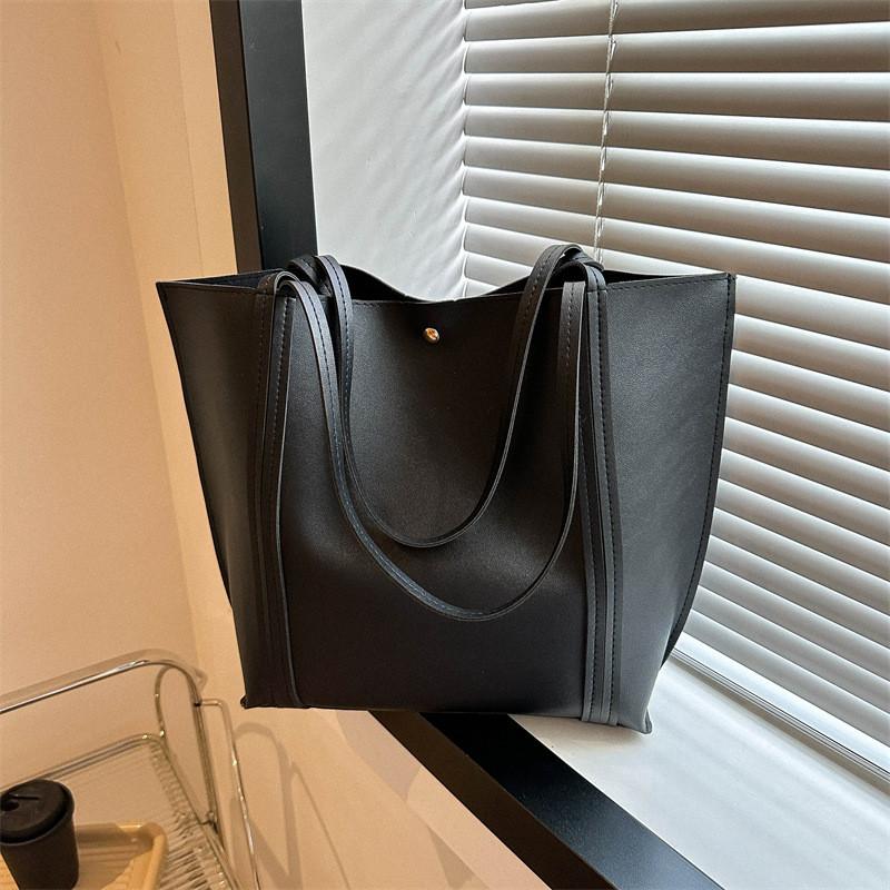 

Chic Minimalist Tote Bag For Women Stylish Retro Shoulder Purse In Classic Colors