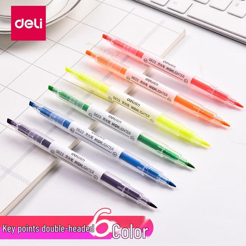 Deli S627 Highlighter Pen Set