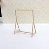 Display Stand Miniature Hangers 1/12 Scale Dollhouse Clothing Rack Doll Clothes Rack  Kid Toy