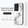 Pour MOTO Edge 50 Pro 50Fusion 50 Ultra Verre Trempé Texturé Marbre Bord Souple Anti-Chute Anti-Empreintes Digitales Anti-Choc Coque de Téléphone