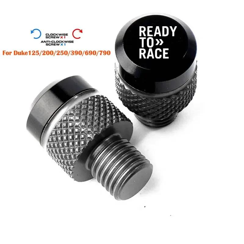 2pcs Motorcycle Mirror Hole Plug For KTM Ready To Race Duke 390 690 790 890 1190 Rc 1290 Adventure Screw Bolts Cover