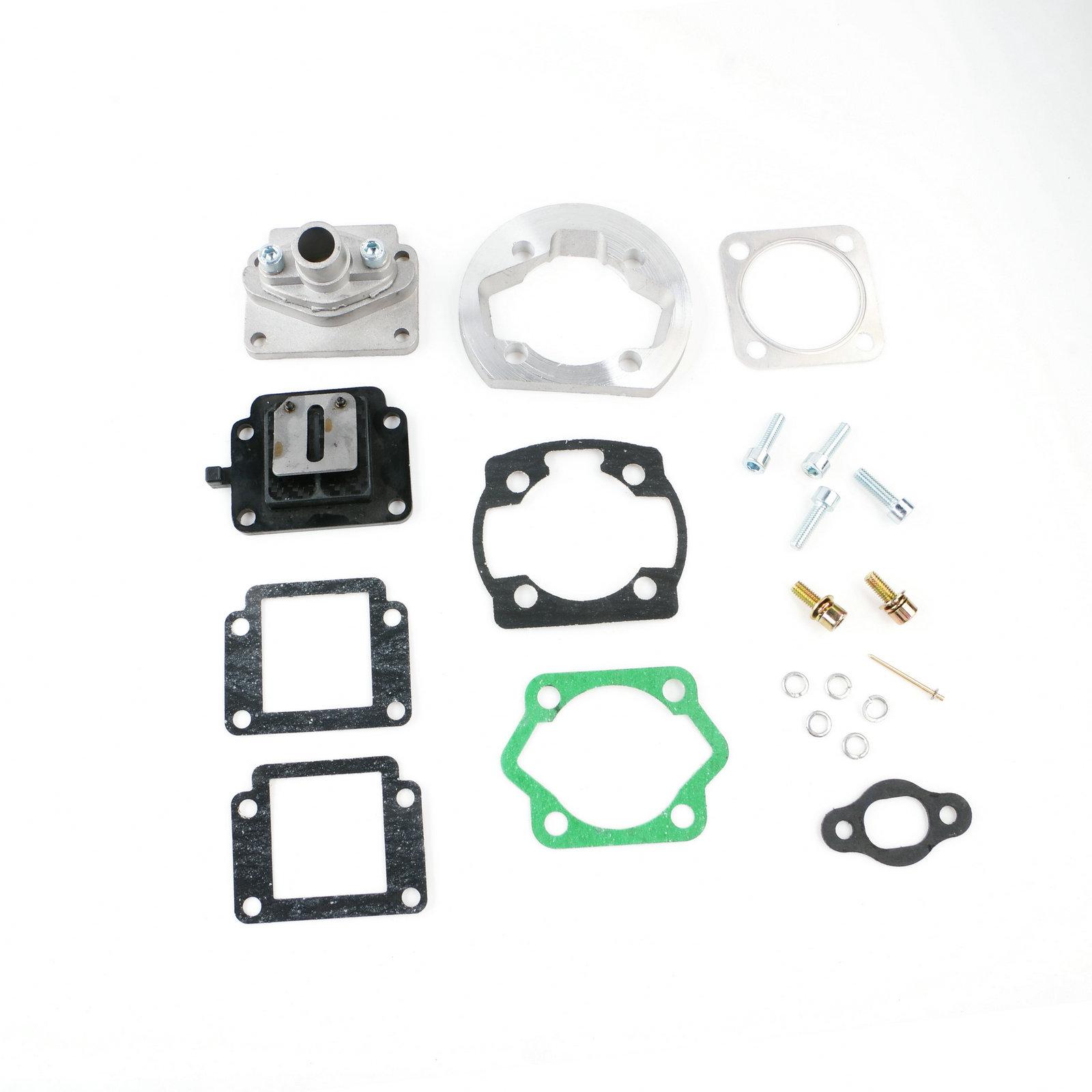 Комплект деталей CNC для двигателя велосипеда 2-тактного F80 47MM 80CC F80 2V 1 set