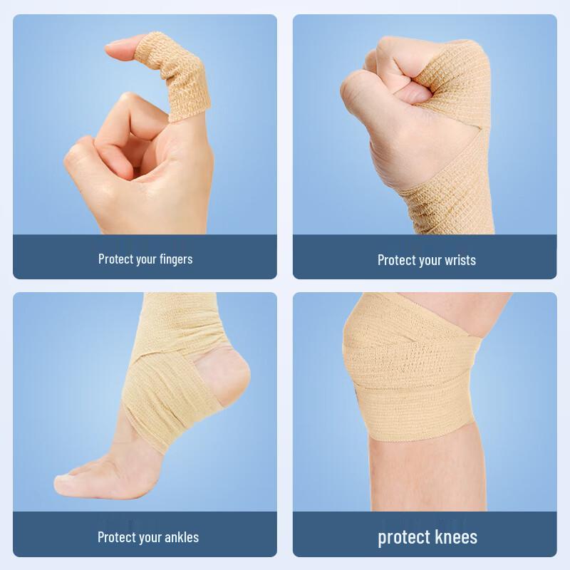 Self-Adhesive Elastic Sports Bandage
