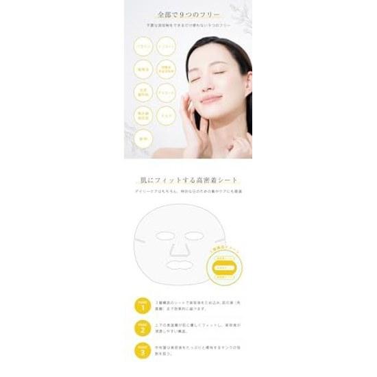Hyakuman Grain Sheet Mask 7 Sheets 110ml Ishikawa Prefecture Hyakuman-san Rice CICA Pack Face Skin Roughness Moisturizing Beauty Alcohol-Free Souvenir