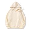 2025 autumn and winter new hooded sweater women's solid color college style loose casual velvet popular trendy brand Japanese and Korean style