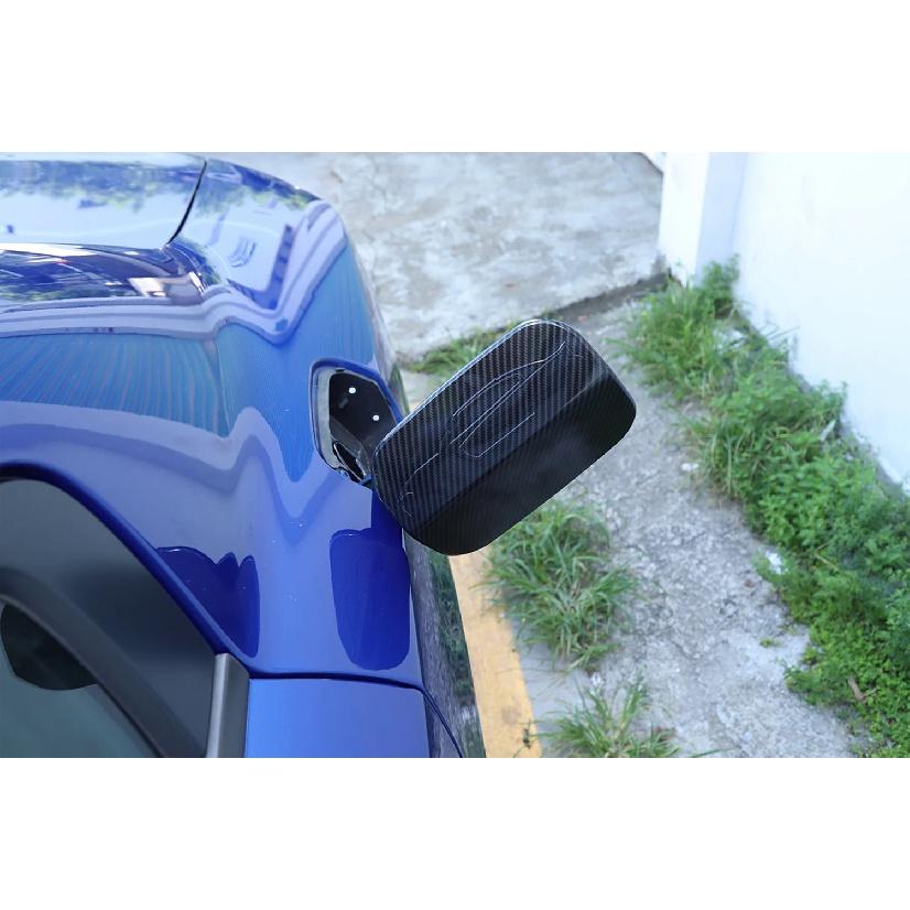 Car Door Fuel Tank Gas Cap Decoration Cover for Dodge Charger 2011-2016 2017 2018    2022 Exterior Accessories ABS