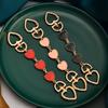 Bag Extension Chain Pearl Metal Accessories Love Buckle With One Shoulder Mahjong Armpit China-Chic Style