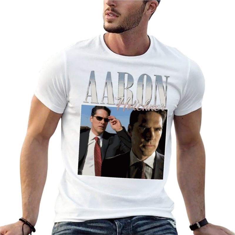 Aaron Hotchner Criminal Minds Tv Series Oversize TShirts Custom Mens Clothes  Cotton Streetwear Large Size Tops Tee S