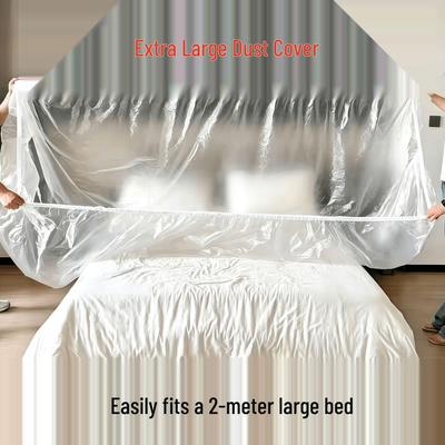 Thick Dust Protection Sofa & Bed Cover with Elastic Closure - Home & Dorm Furniture Shield