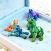 3D-gedrucktes Pferdeornament Niedliche bewegliche Pferdefigur Flexibles Tier-Fidget-Spielzeug für interaktives Spielen, Stressabbau und zur Ausstellung