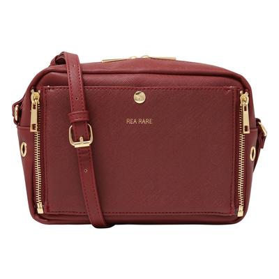 [Realea] Women's Mini Shoulder Bag, Itabag, GF220302, Rotating Storage, Itabag, Kurua, Wine