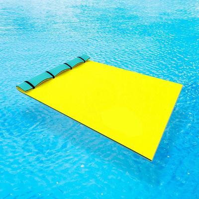 180x55cm Water Float Mat Floating Pad Xpe Foam Puncture Resistant Two Layers Pool Lounger for