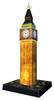 Ravensburger 3D Puzzle Big Ben Night Edition 216 Pieces Finished Height 44cm 12588 3 Recommended 3D Gift Size Age 10+ [Puzzle, Puzzle,