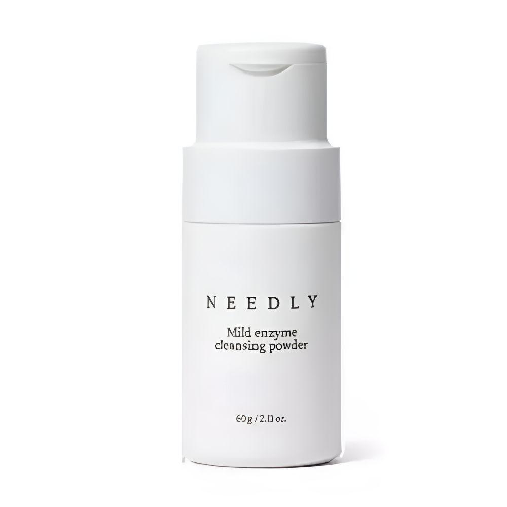 Needly Mild Enzyme Cleansing Powder 60g - Low pH Gentle Exfoliating Face Wash