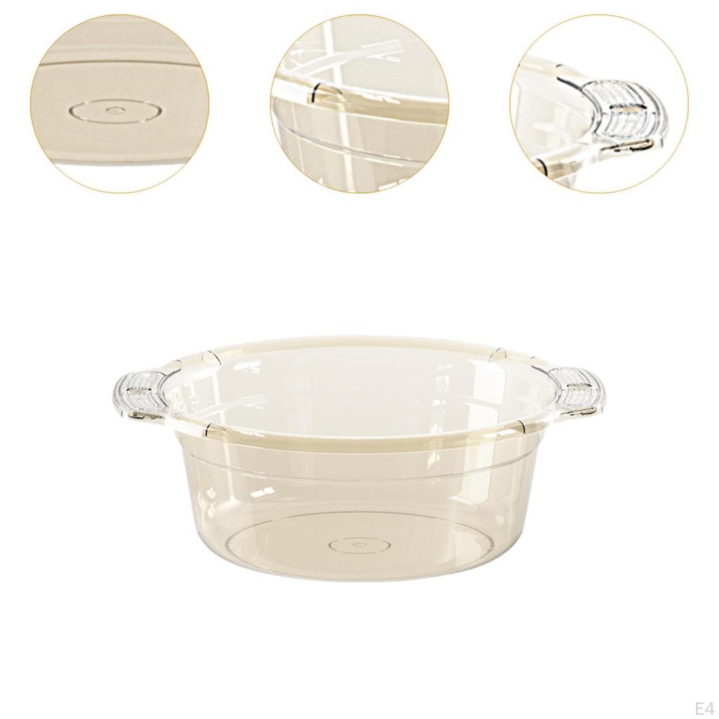 Wash Basin Washbin Storage Container Laundry Tub for Clothes Fruits Hiking