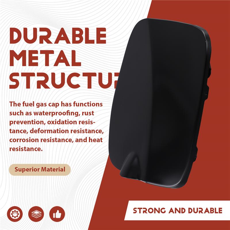 A16P-New Fuel Filler Door Cover 77305-04080 For Toyota Tacoma 5Ft Bed 2016- Fuel Filler Cap