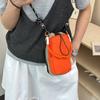 Urban Minimalist Single Shoulder Bag With Nylon Material For Daily Commuting
