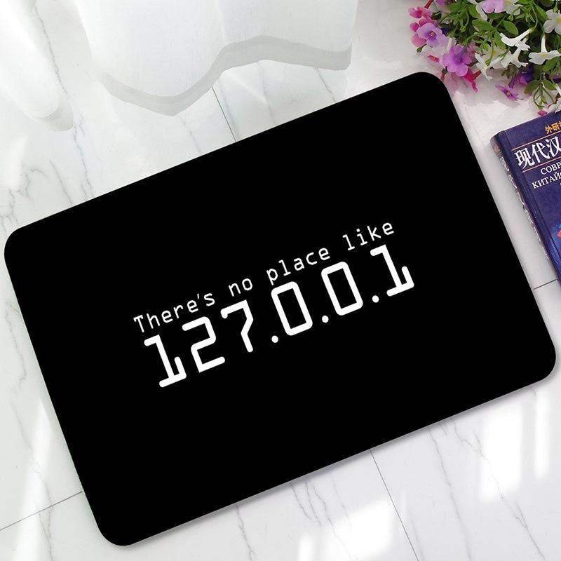 

Нековзкий килим для спальні, вітальні, м який килим, вітальний килимок для дому, скандинавський смішний візерунок зі словами, дверний килимок для ганку 40x60cm