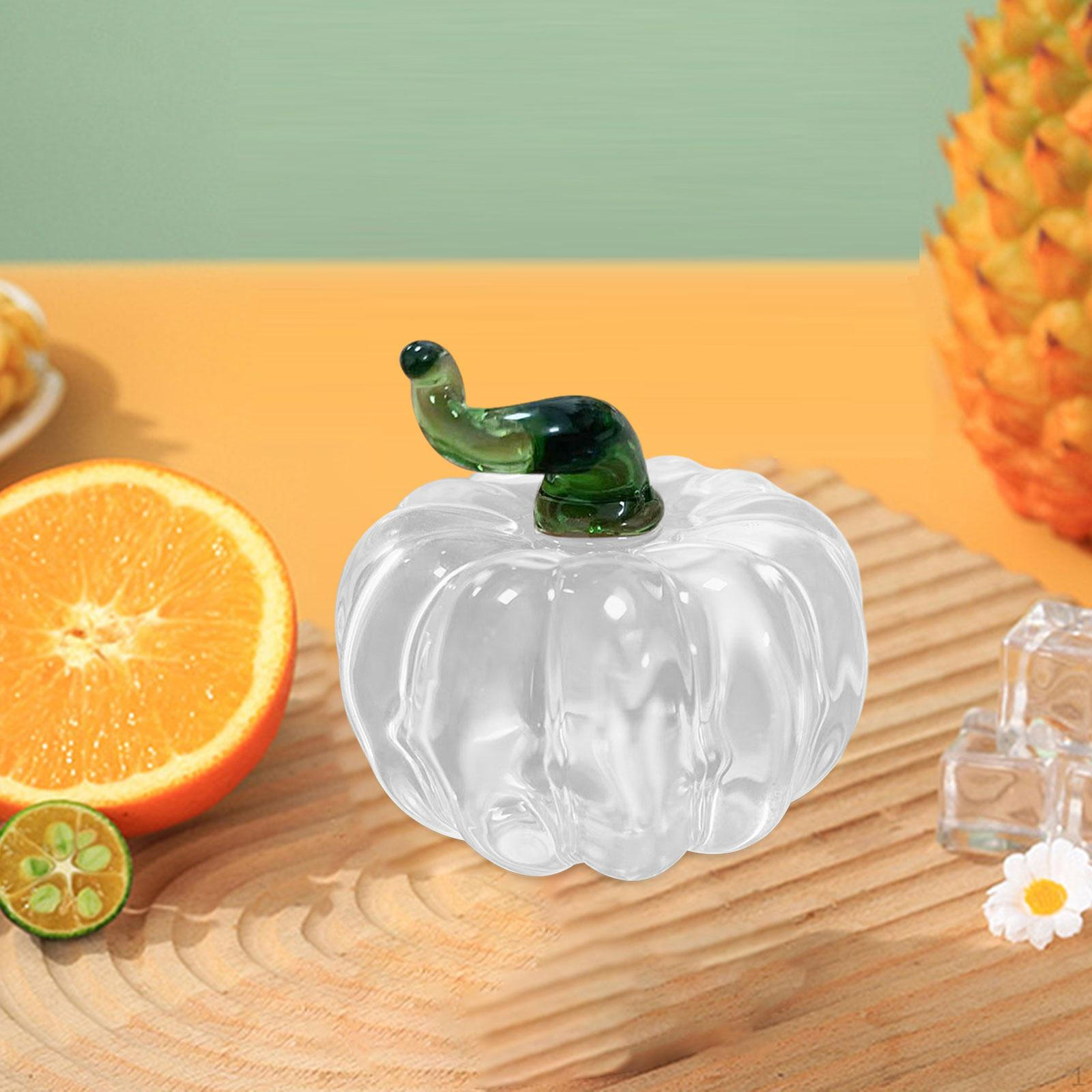 

Стеклянная фруктовая скульптура для декора дома и офиса F