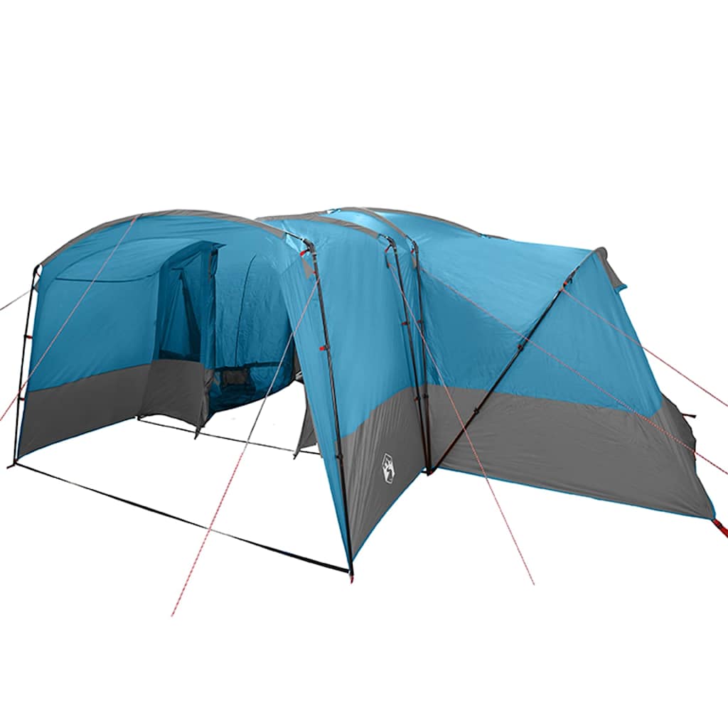Family Tent for 12 Persons Blue and Gray 760 x 645 x 230 cm