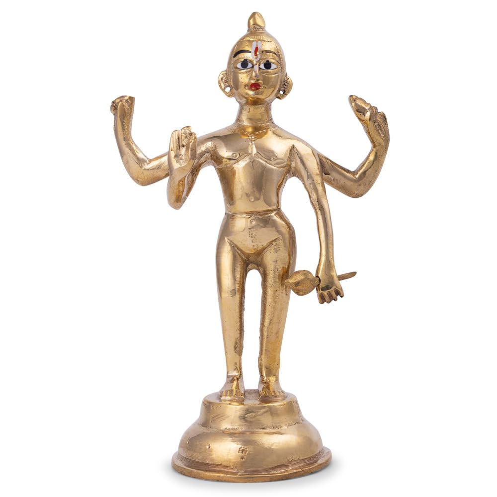 Оригинальная латунная статуэтка богини Дурги, статуэтки Господа Вишну для пуджи и домашнего декора