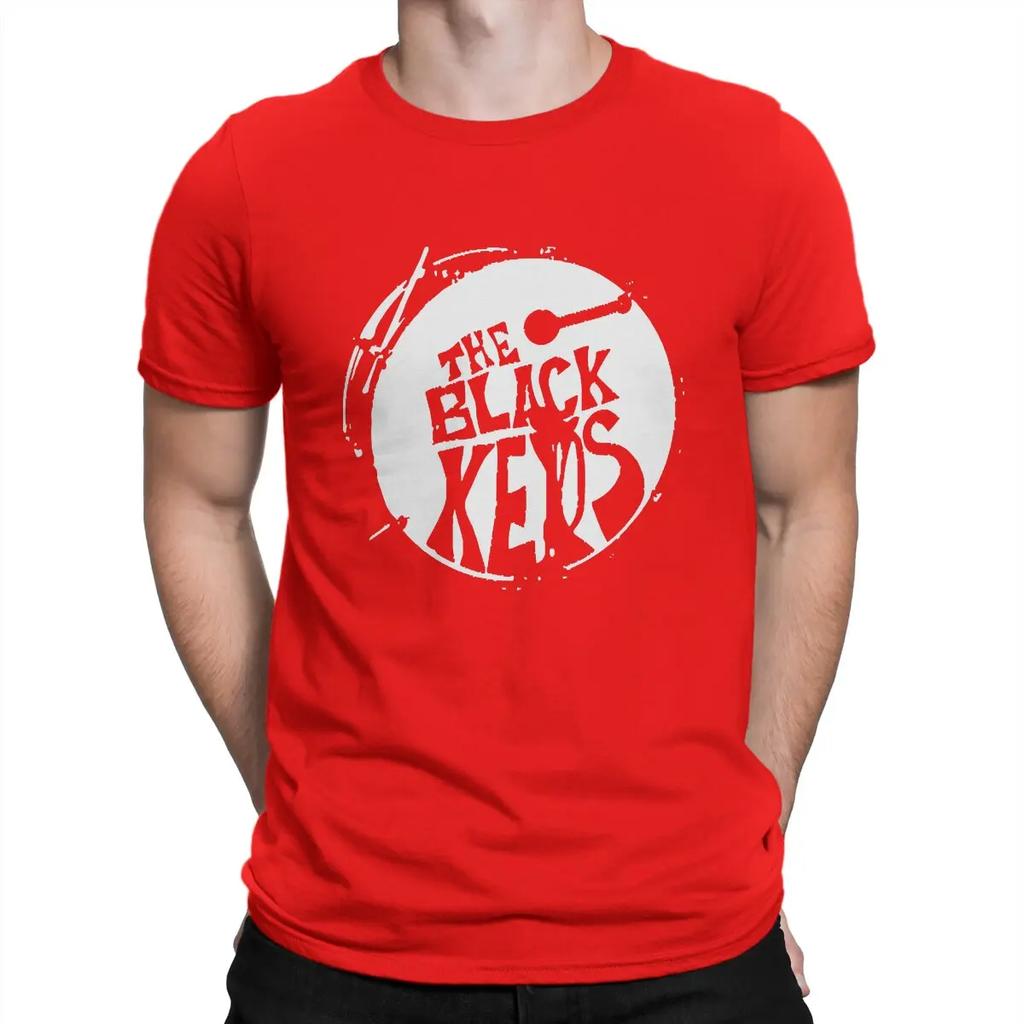 T-shirt da uomo The Black Keys Segno Individualità T Shirt Originale Streetwear Hipster
