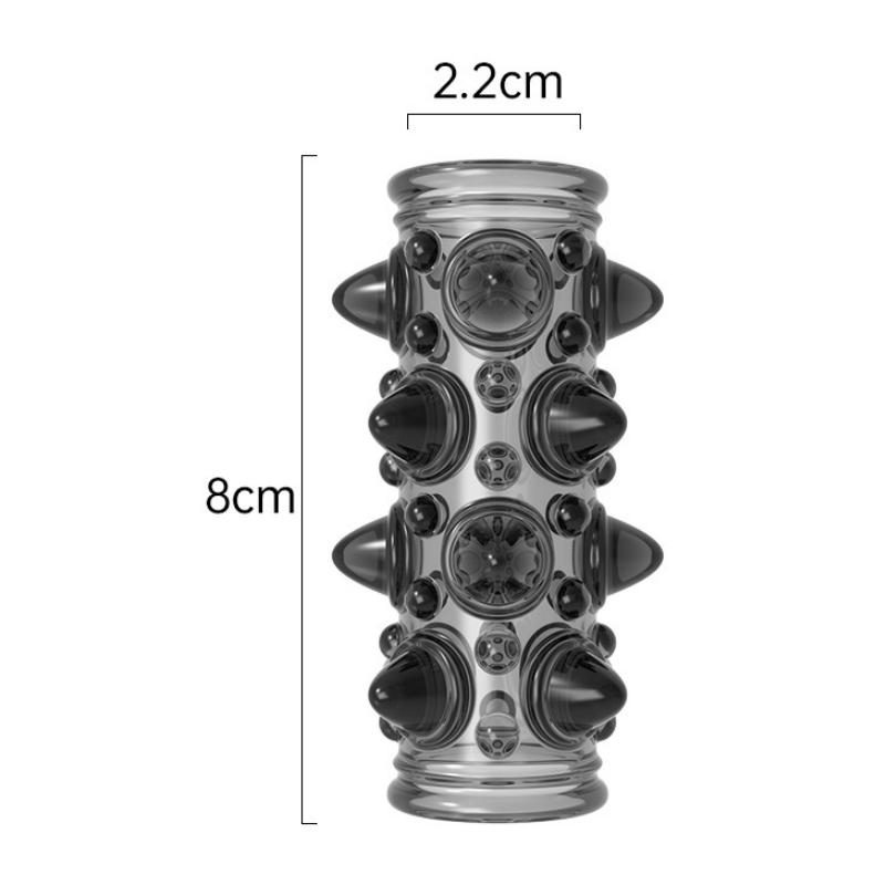 Penis Enlargement Sex Toys For Men Soft Cock Ring Stretcher Extender Sleeve Reusable Condoms Adults Products