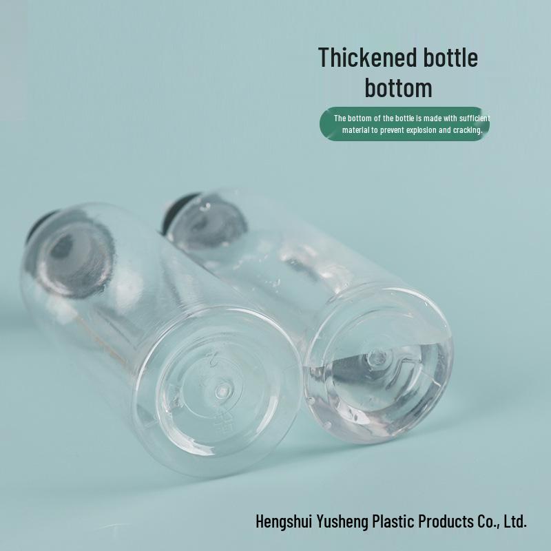 In-Stock Transparent 30ml/50ml/100ml Gel Cap Squeeze PET Bottle for Pigment Dispensing