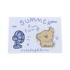 Adorable Cartoon Love Letter Birthday Card Set for Boyfriend/Girlfriend with Envelope