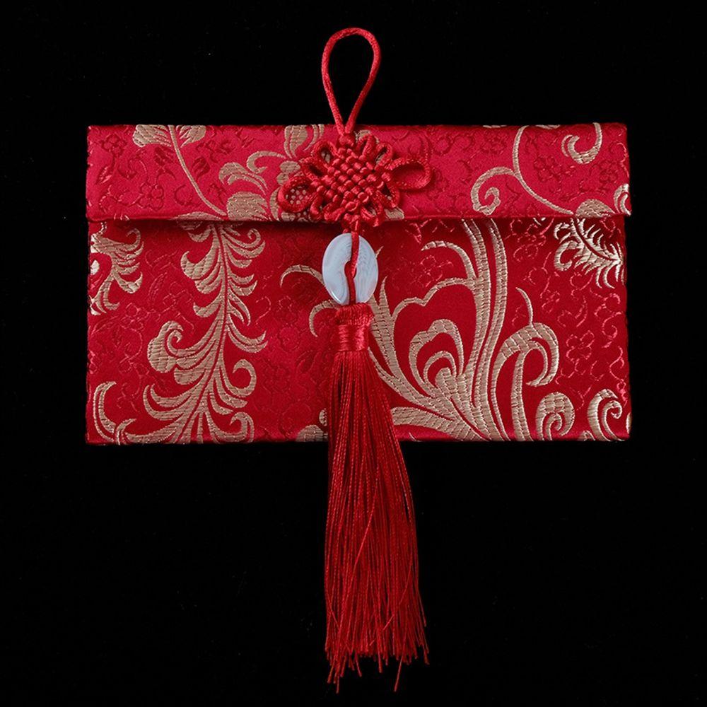 Party Gift Best Wishes Wedding Birthday Chinese Wedding Red Packets Money Bags Red Envelope HongBao