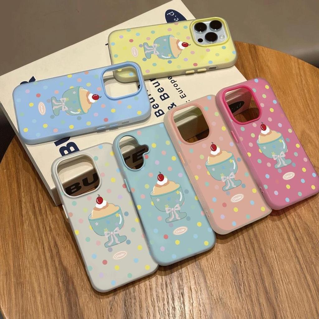 Jelly 2-in-1 Mobile Phone Case Solid Color Thickened for Apple 3-in-1 Anti-fall Mobile Phone Case New Mobile Phone Case for Girls