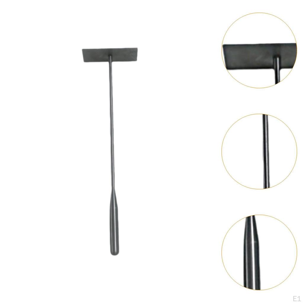 Grill Ash Rake Multipurpose Wood Burning Stove Removal BBQ Cleaning Tool for Home