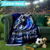 Custom Name Blanket MAVERICKS BASKETBALL TEAM Blanket Bedding Blanket for Travel, Camping, Living Rooms, Offices, Sofas, Fan Christmas Gift