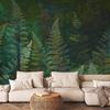 Wallpaper - Green Abstraction In the Forest - Fern Leaves In the Wilderness with Patterns