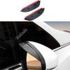 Car Rear Rearview Glass Mirror Trim For Subaru Outback 2015 2016 2017 2018 Rain Eyebrow Shield Sun Visor Shade Frame