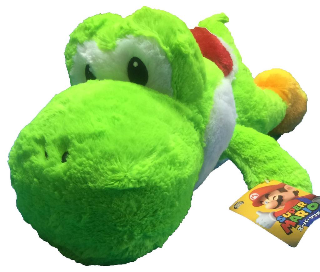 Super Mario Extra Large Kuttu Plush Yoshi Green Yoshi Single Item