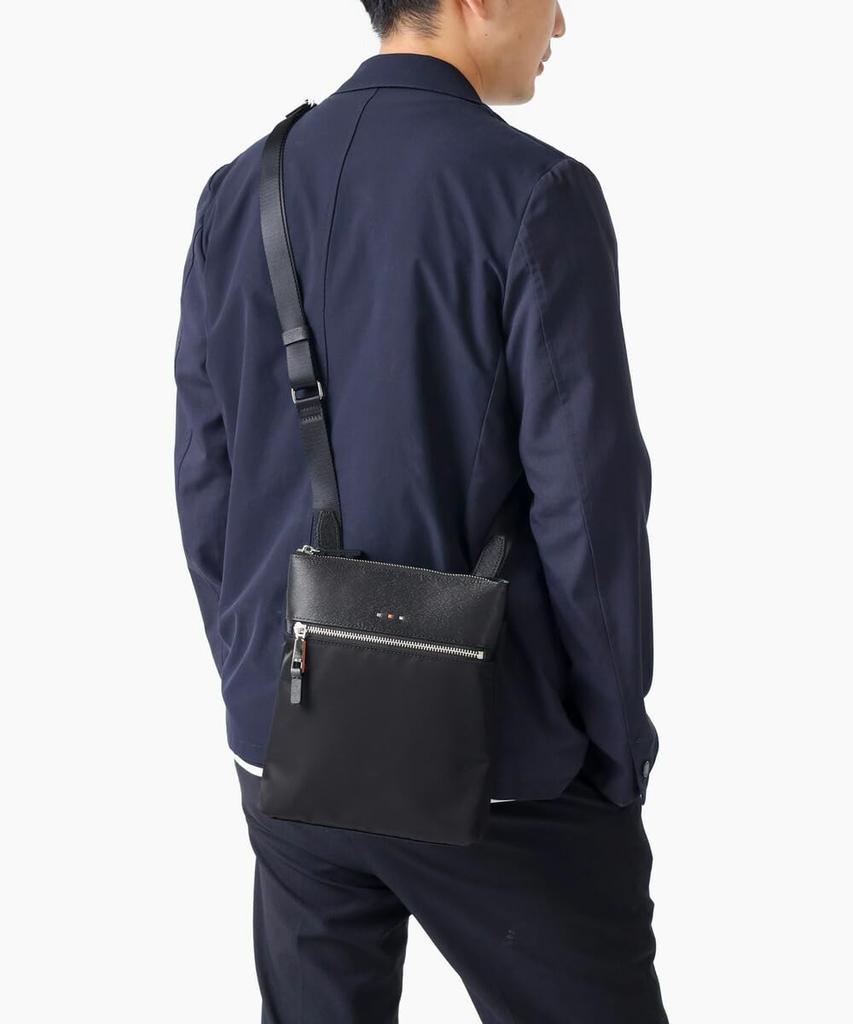 [ISIT] Ampoule Mini Shoulder Bag, Men's, Compact, Made in Japan, No. 959101 (Black)