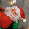 Mikołaj na drabinie LED multikolor MORE&DECO