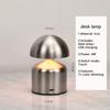 LED Table Lamps USB Rechargeable Touch Dimming Night Light 3 Color Cordless Atmosphere Bedroom Bedside Reading Lamps Decor Light