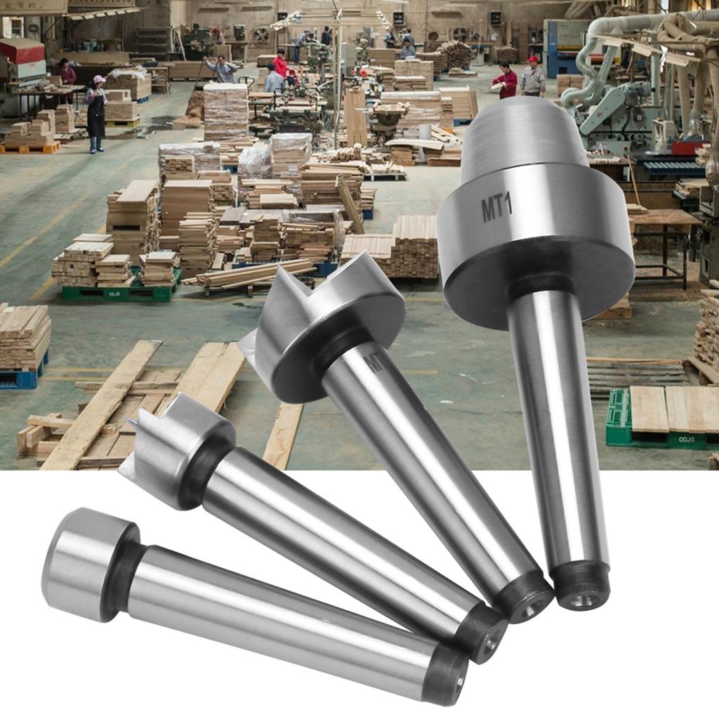 4 STÜCKE MT1 Drechselbank Drehsporn Cup Center Set Für Holzdrehwerkzeug